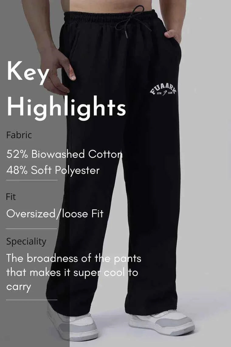 Laidback Relaxed Pants Black
