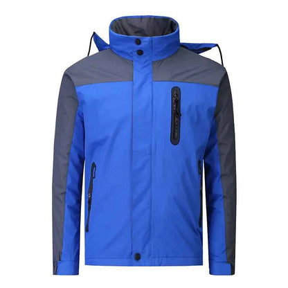 Couples' Climbing and Ski Jackets - Hooded Winter Mountain Jacket | Unisex Outdoor Coat