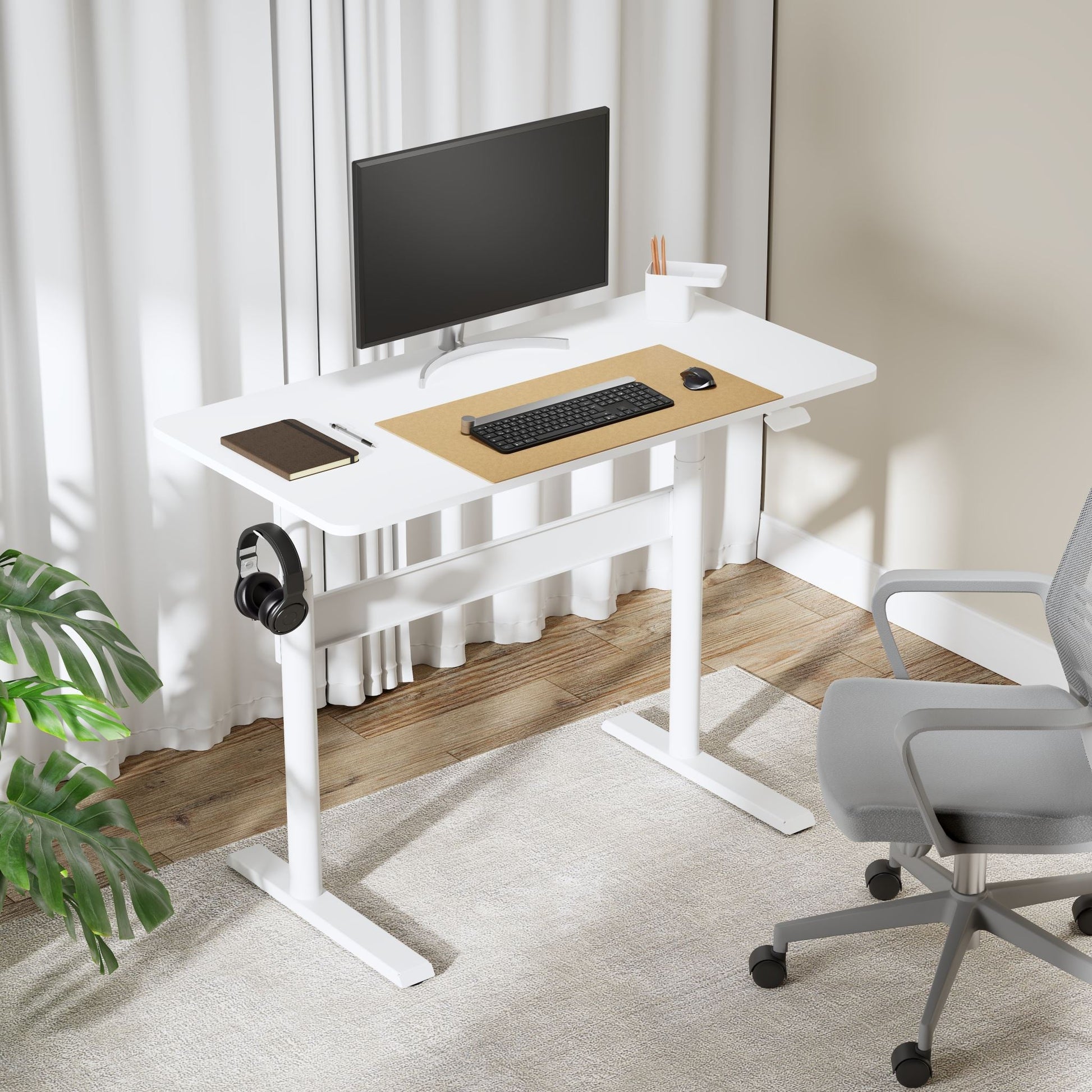 Ergomax Gas Spring Sit-stand Desk sue-e furniture