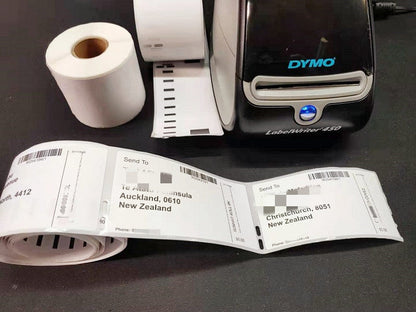 DYMO 99014# Comp. (2 Rolls) 54*101mm 220 Labels/roll Tradevine Labels dealonline.co.nz
