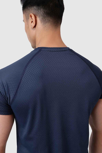 Grain T-shirt Navy
