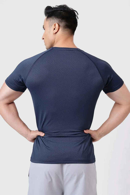 Grain T-shirt Navy