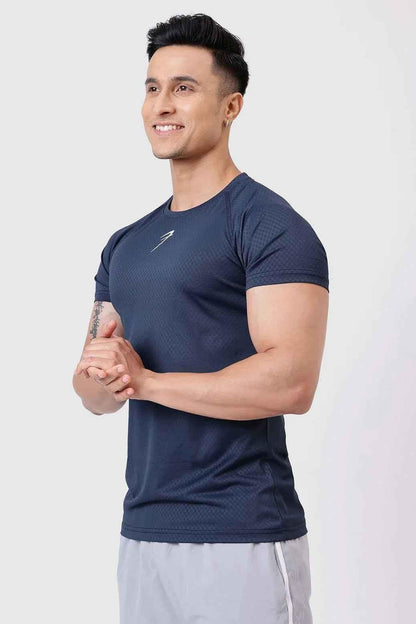 Grain T-shirt Navy