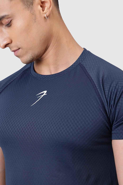 Grain T-shirt Navy