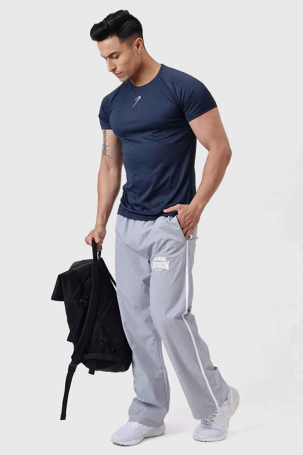 Grain T-shirt Navy