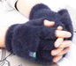 Women's Convertible Fingerless Gloves - Warm Fleece Flip Mittens | Winter Accessories