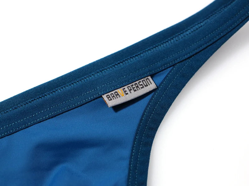 BRAVE PERSON Men's Sexy Briefs - Fashionable Low Waist Breathable Underwear - ShopHub