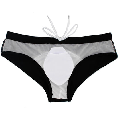 Men's swim briefs by ShopHub NZ, stylish and comfortable men's swimwear with a snug fit, ideal for swimming or beachwear.