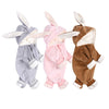Kids Tales Tiny Trail Cotton-Blend Hooded Zip Baby Romper