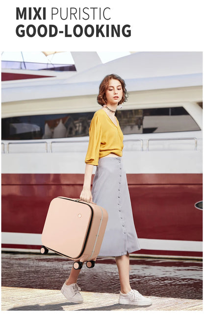 Mixi 18-inch Carry-on Suitcase