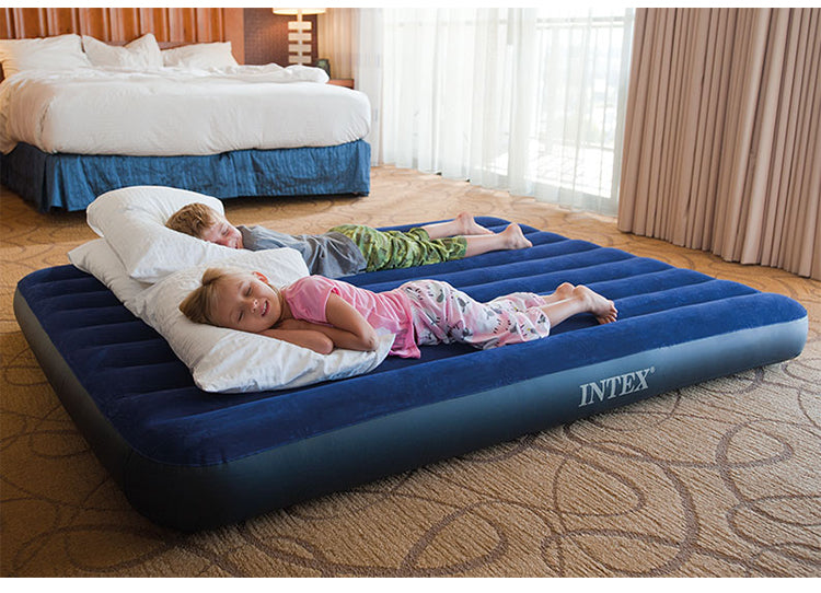 Classic Downy inflatable mattress 183 x 203 x 25cm INTEX 64755 dealonline.co.nz
