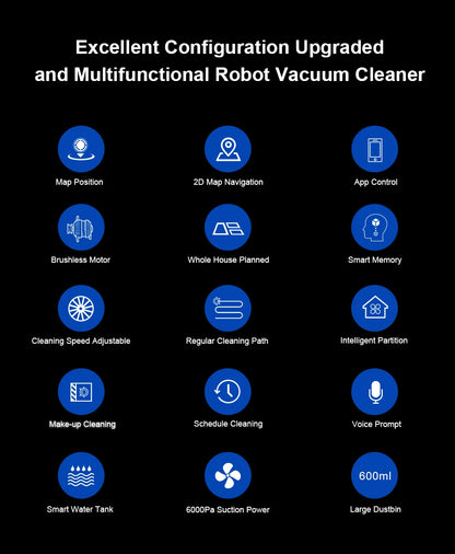 LIECTROUX LILIN C30B robot vacuum cleaner on hardwood floor with dustbin and sensors visible
