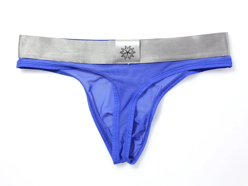 BRAVE PERSON Transparent Men's Briefs - Low-Waist Mesh Gauze Breathable Underwear - ShopHub
