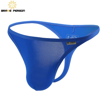 BRAVE PERSON Men's Sexy Briefs - Fashionable Low Waist Breathable Underwear - ShopHub