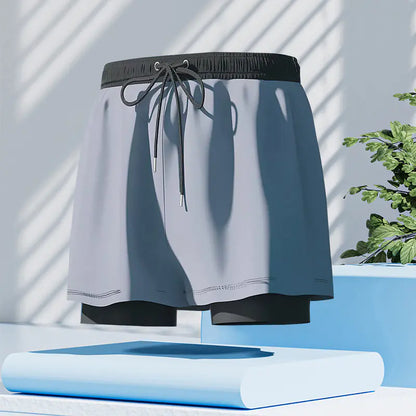 Men's Quick-Dry Swim Trunks - Beach Shorts for Swimming & Spa Mead's Supply & Equipment Outfitters limited