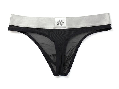 BRAVE PERSON Transparent Men's Briefs - Low-Waist Mesh Gauze Breathable Underwear - ShopHub