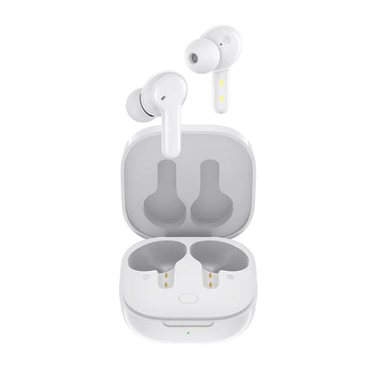 QCY T13 Wireless Earphones with 4 Mic ENC, HD Call, Stereo Sound, Touch Control, Long Standby 40Hrs - ShopHub