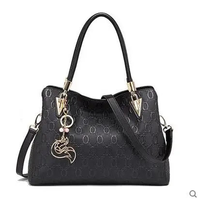 FOXER Cowhide Leather Women's Shoulder Bag