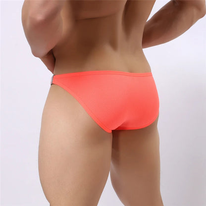 BRAVE PERSON Men's Sexy Fashion Briefs Bikini with Side Metal Buckle - ShopHub