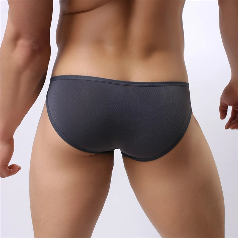 BRAVE PERSON Men's Sexy Fashion Briefs Bikini with Side Metal Buckle - ShopHub