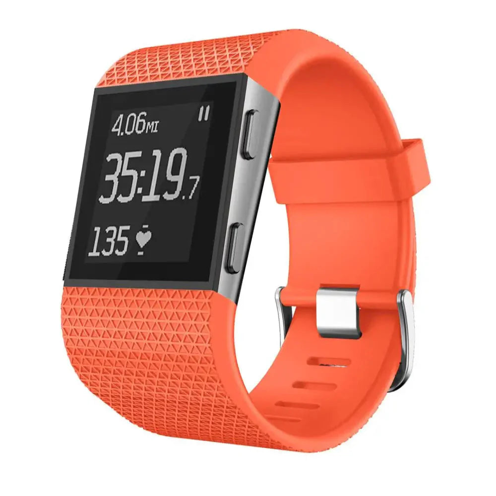 Sport Silicone Replacement Band for the Fitbit Surge Series (available in 8 colours) Habicare