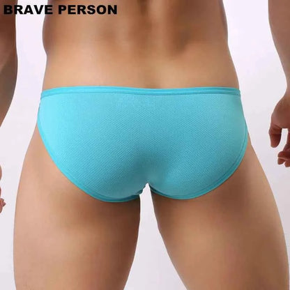 BRAVE PERSON Men's Sexy Fashion Briefs Bikini with Side Metal Buckle