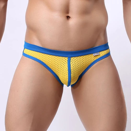 BRAVE PERSON Men's Breathable Mesh Briefs - High Quality Underwear - ShopHub