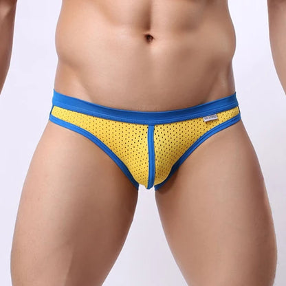 BRAVE PERSON Men's Breathable Mesh Briefs - High Quality Underwear - ShopHub