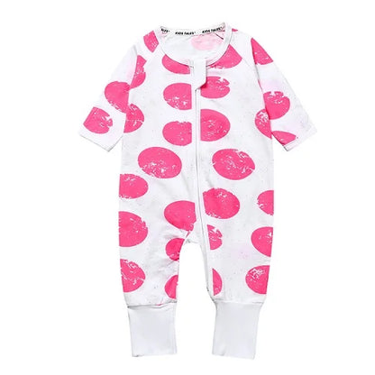 Kids Tales Everyday Wonder Cotton-Stretch Zip Baby Romper