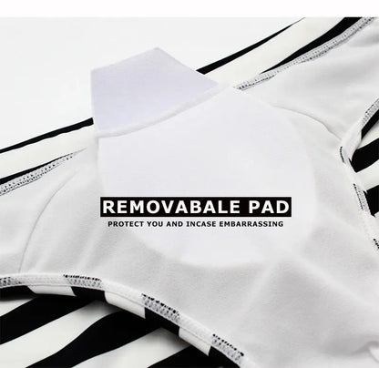 DATIFER Printed Swiming Briefs