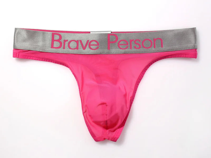 BRAVE PERSON Transparent Men's Briefs - Low-Waist Mesh Gauze Breathable Underwear - ShopHub