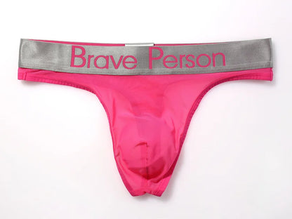 BRAVE PERSON Transparent Men's Briefs - Low-Waist Mesh Gauze Breathable Underwear - ShopHub