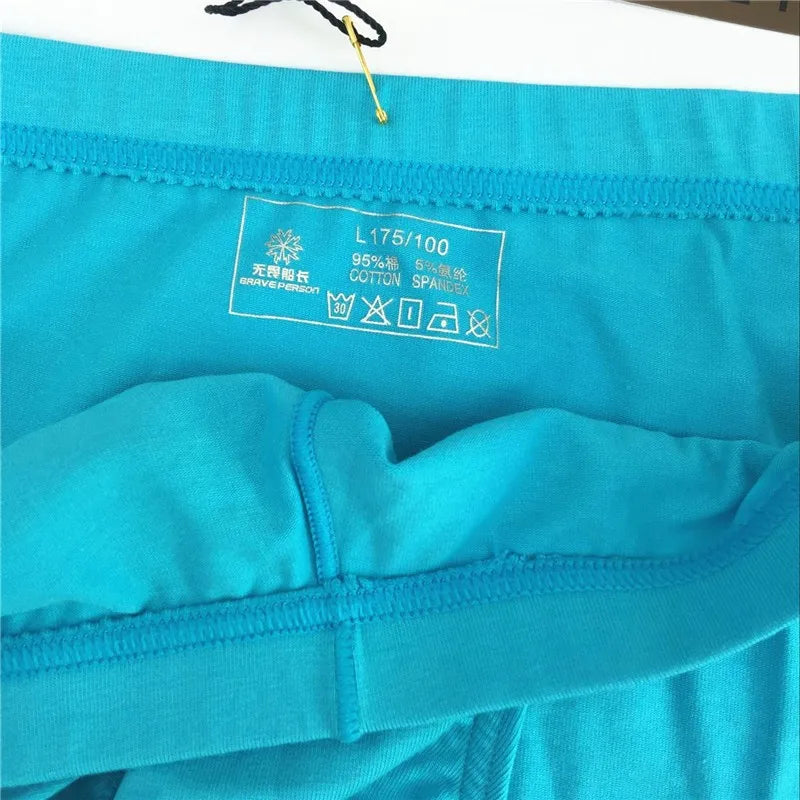 BRAVE PERSON Sexy Men's Briefs Cotton Underwear U Convex Pouch Low Waist - ShopHub