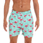 Men's ShopHub NZ summer boardshorts with quick-dry polyester, breathable mesh liner, ideal for gym and beach activities.
