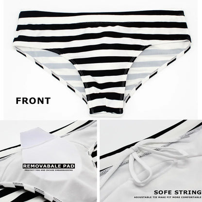 DATIFER Printed Swiming Briefs