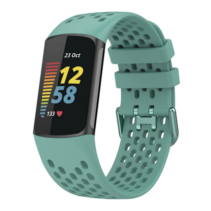 Silicone Sports Strap for the Fitbit Charge 5/6 Series (12 colours available) Habicare