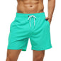 Men's classic polyester board shorts by ShopHub NZ, featuring a comfortable fit and stylish design, ideal for beach or pool days.