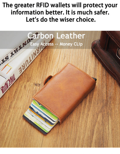 RFID Blocking Credit Card Holder Wallets