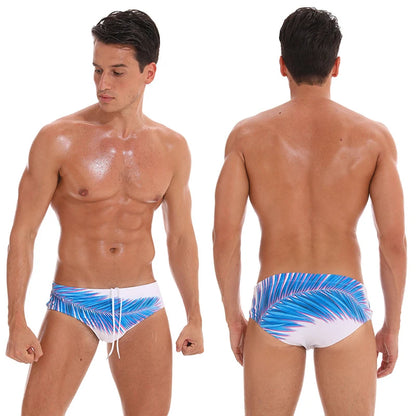 Men's swim briefs by ShopHub NZ, stylish and comfortable swimwear for men, featuring a sleek design and secure fit.
