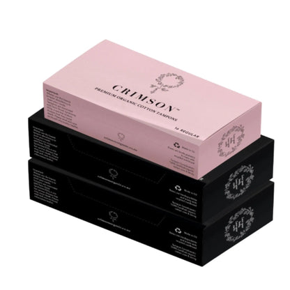Heavy Flow Organic Tampon Bundle – 2 x super and 1 x regular - ShopHub