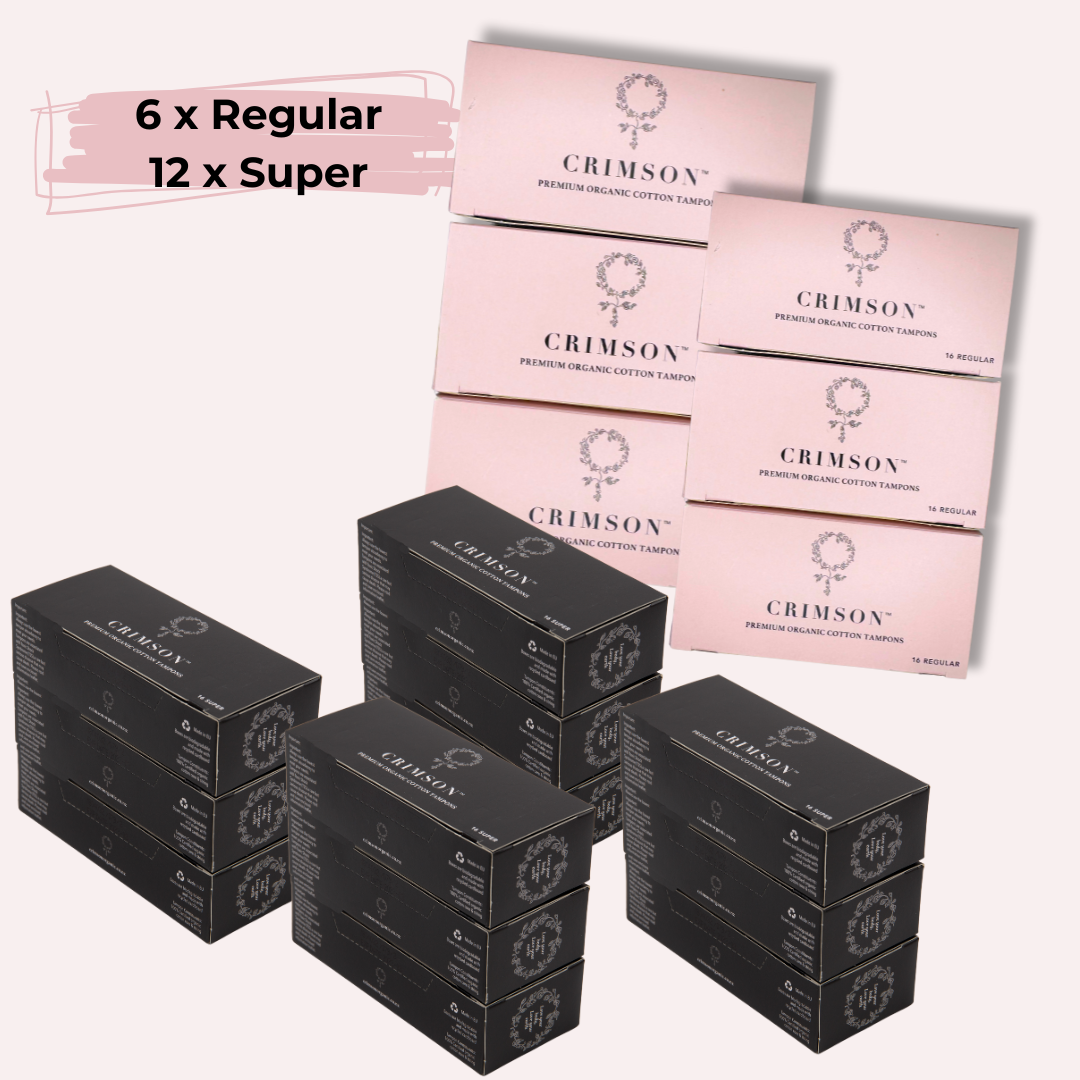 Heavy Flow Tampon Bundle - 12 Month Supply - ShopHub