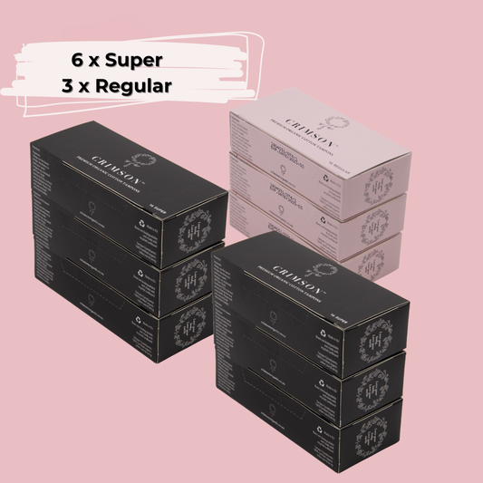 Heavy Flow Tampons Bundle - 6 Month Supply - ShopHub