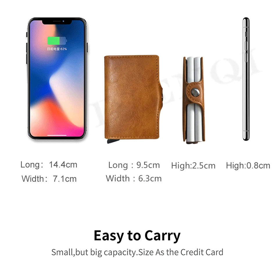 RFID Blocking Credit Card Holder Wallets