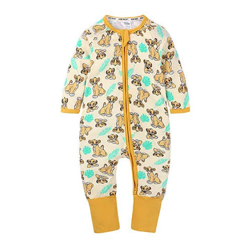 Kids Tales Everyday Wonder Cotton-Stretch Zip Baby Romper