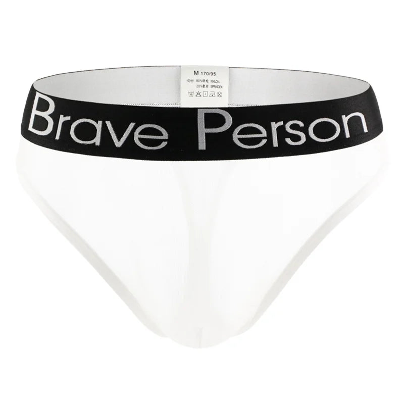 BRAVE PERSON Transparent Men's Briefs - Low-Waist Mesh Gauze Breathable Underwear - ShopHub