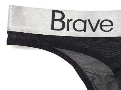 BRAVE PERSON Transparent Men's Briefs - Low-Waist Mesh Gauze Breathable Underwear - ShopHub