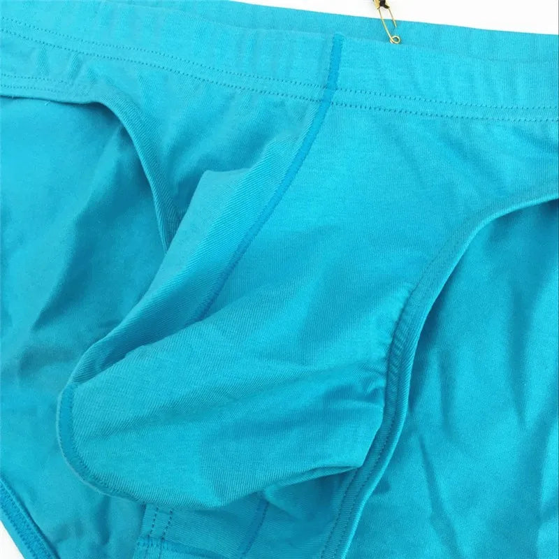 BRAVE PERSON Sexy Men's Briefs Cotton Underwear U Convex Pouch Low Waist - ShopHub