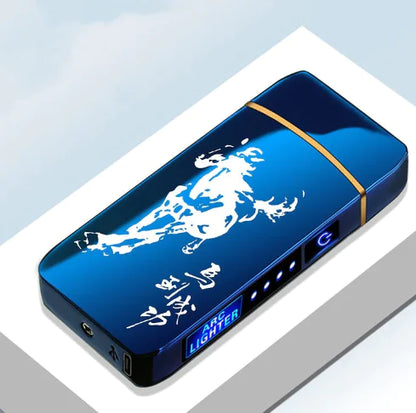 Electric Plasma Arc Lighter - Touch Sensing USB Rechargeable | Camping Equipment - ShopHub