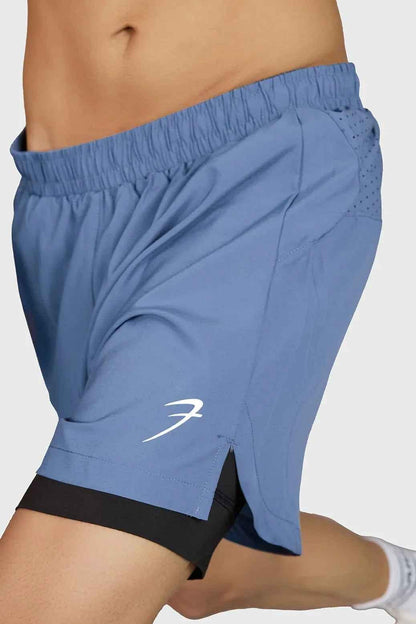 Hyper 5" Running  Shorts Light Grey