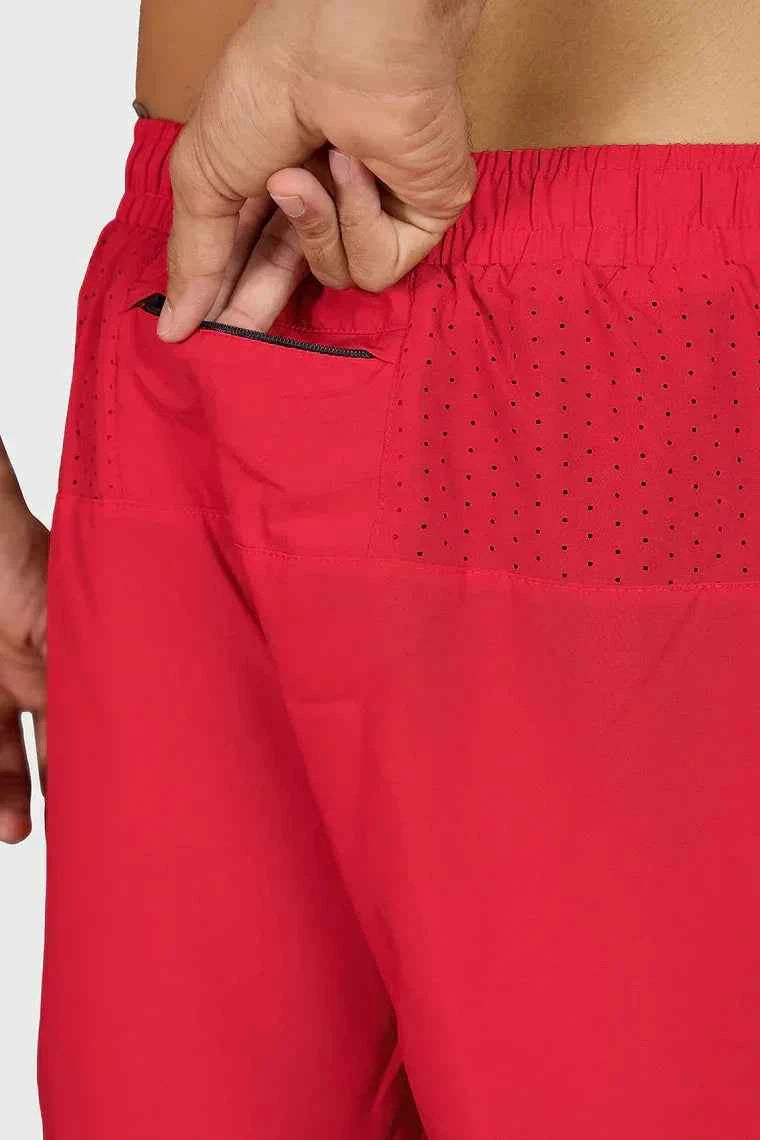 Hyper 5" Running  Shorts Red